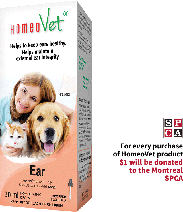 Oreille Scpa Homeovet 1000×1000 En - Homeovet Zenvet Pet Supplements (1000x1000), Png Download