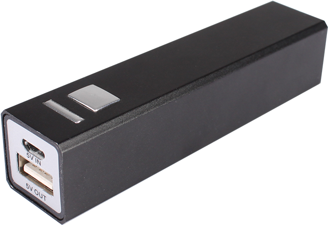 Be0070 Aluminium Push Button 2200 Mah Powerbank, - Atx Fat Pad (700x700), Png Download