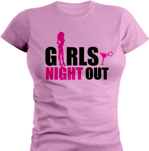 T-shirt Girls Night Out - Don T Need A Costume Shirt (600x600), Png Download