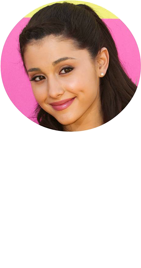 Ariana Grande Png Circulo - Girl (640x960), Png Download