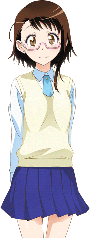 Onodera Kosaki Subreddit - Nisekoi Onodera Art (416x824), Png Download
