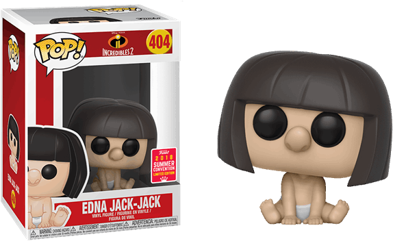 1 Of - Funko Pop Incredibles 2 Jack Jack (600x600), Png Download