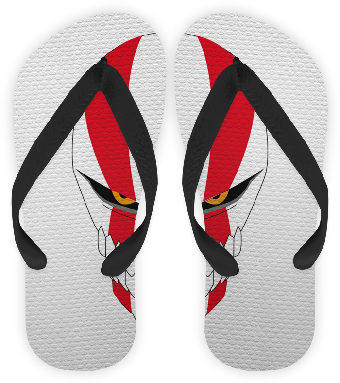 Chinelo Hollow Mask Another De Brunofmna - Drawing (800x800), Png Download