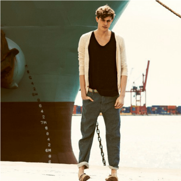 Ο Francisco Lachowski Και Ο Tom Barker Φωτογραφήθηκαν - Casual Bohemian Fashion For Men (620x620), Png Download