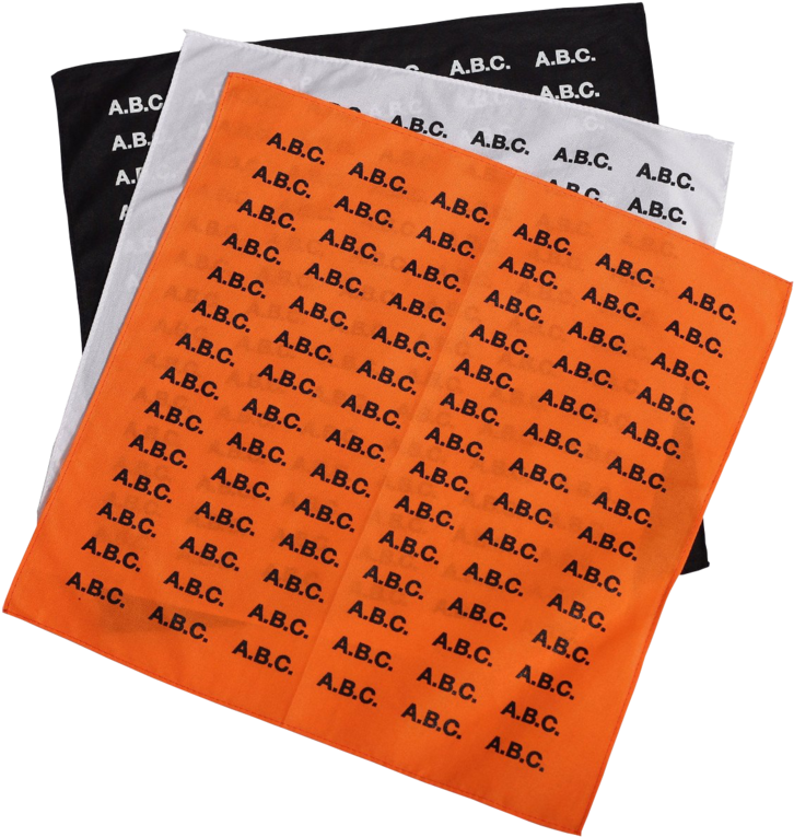 A - B - C - Bandana - A - B - C - Bandana (1024x1024), Png Download
