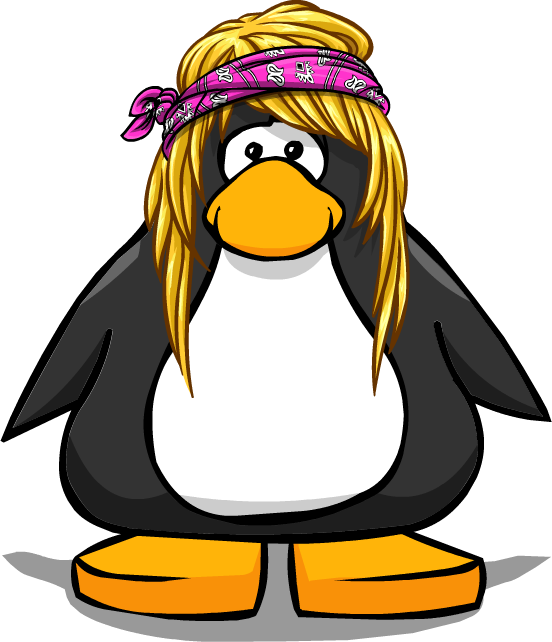 Rock Bandana - Club Penguin Mining Helmet (552x642), Png Download