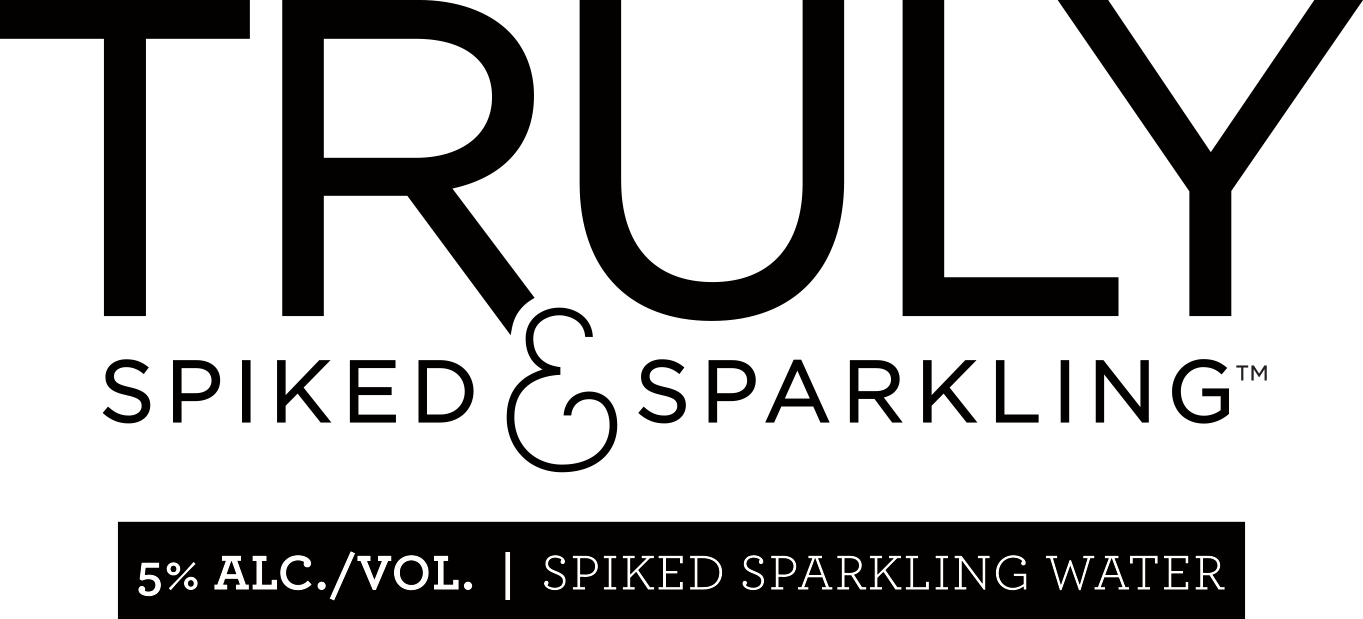 Truly Logo - Truly Spiked And Sparkling Grapefruit (1363x619), Png Download