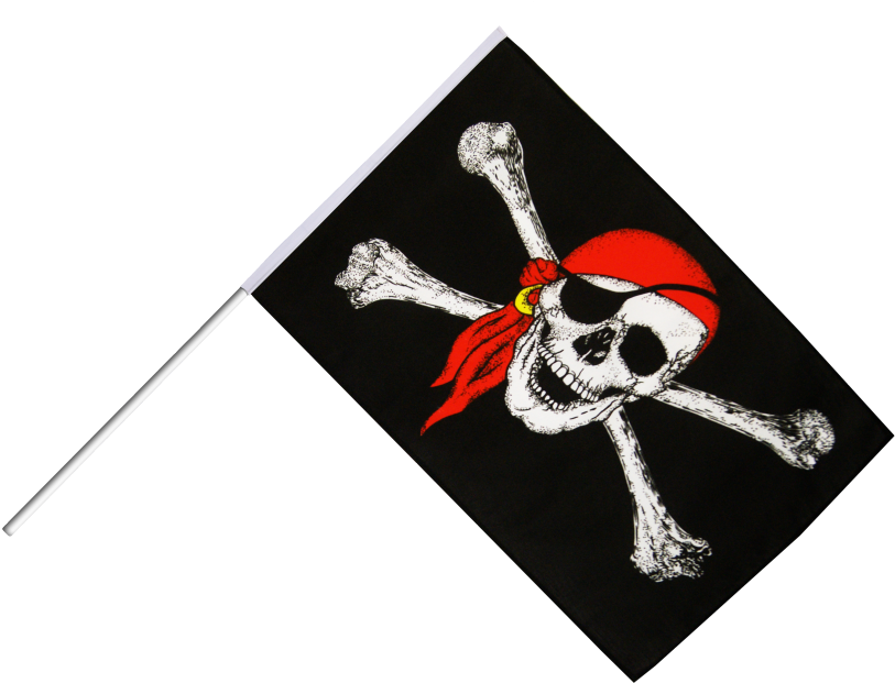 Pirate Bandana Png - Toogoo 5ft X 3ft Pirate Skull Flag (1000x749), Png Download