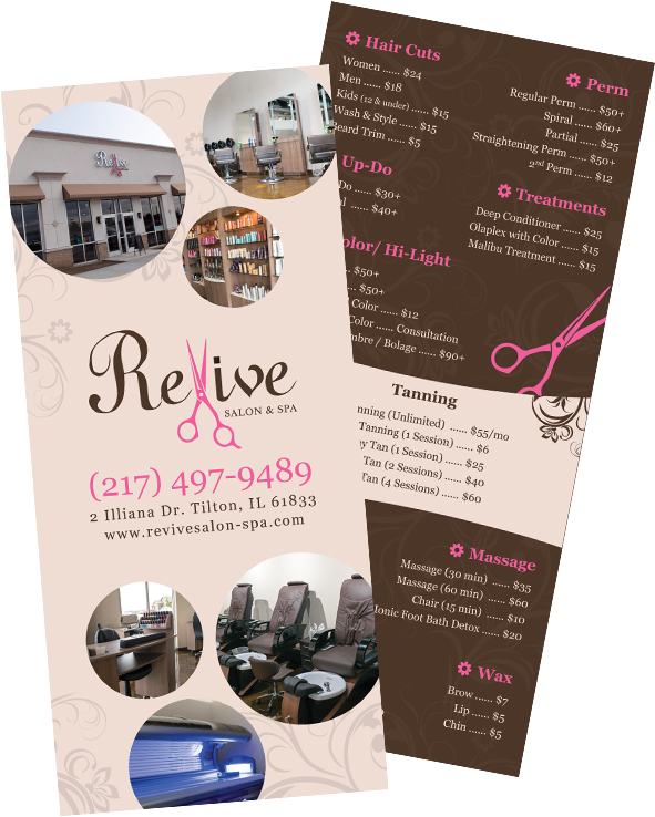 Revive Salon & Spa - Beauty Salon (688x800), Png Download