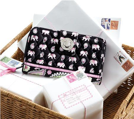 Vera Bradley Pink Elephant Available At Everything - Vera Bradley (456x684), Png Download