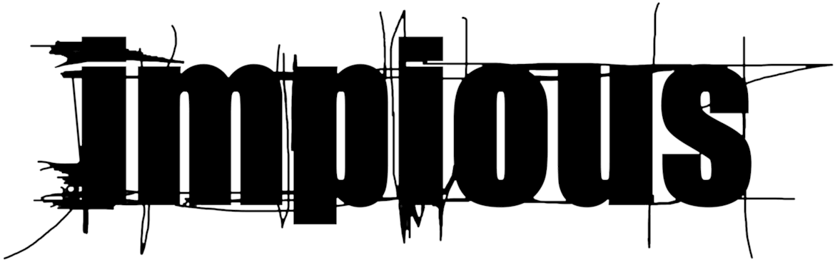 Impious Born To Suffer (1200x394), Png Download