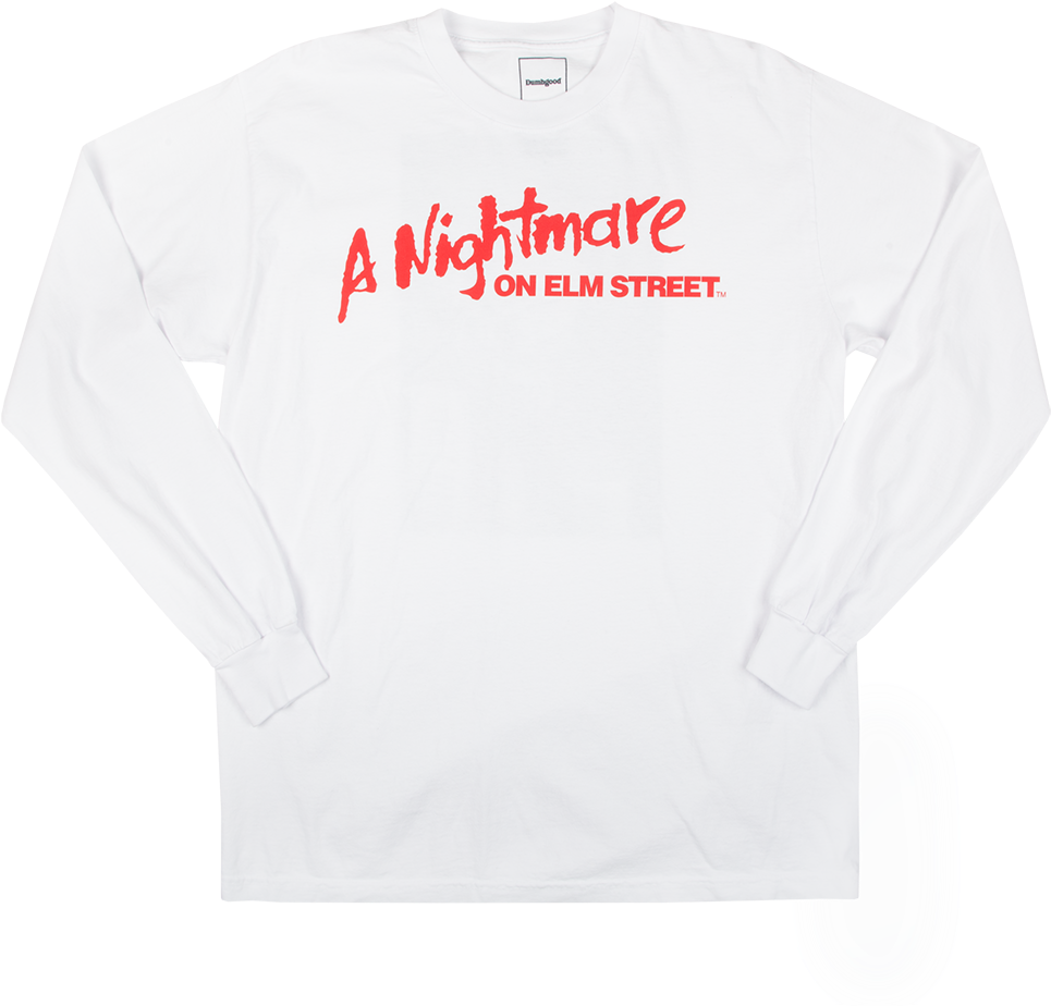 Ls A Nightmare On Elm Street Crave Inn Tee White - Nightmare On Elm Street (1200x1200), Png Download