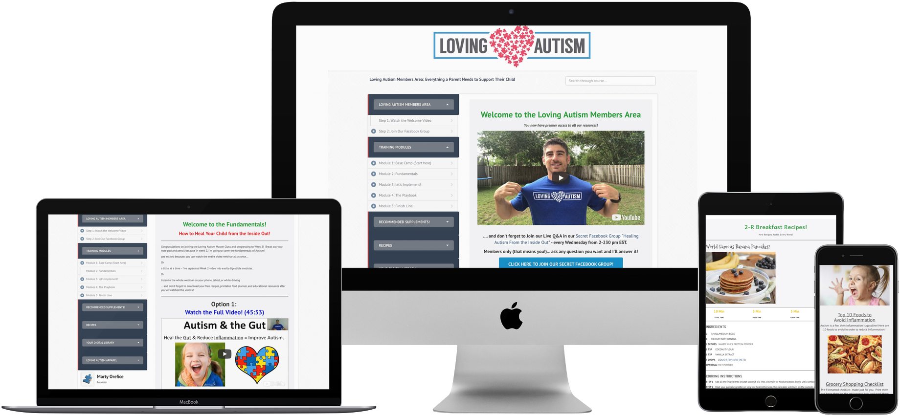 Healing Autism Master Class - Web Design (1920x1440), Png Download