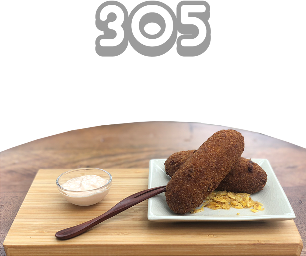 Dos Croquetas: Pop-up *miami's First Croqueta Bar Spring (1024x1024), Png Download