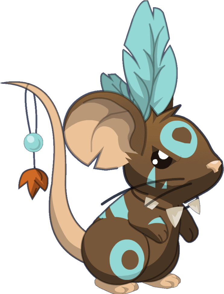 Transformice Shaman By Ludolik - Transformice Mouse (819x976), Png Download