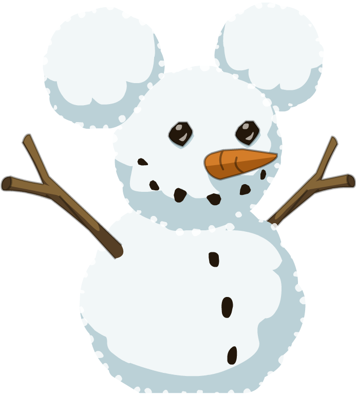 Bonhomme De Neige (transformice) (fr) - Illustration (716x773), Png Download