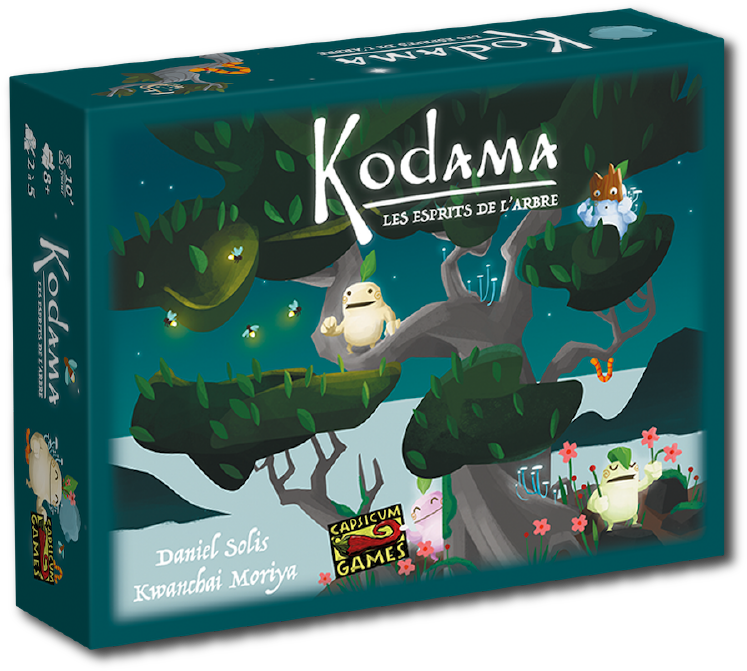 Kodama-boite - Kodama The Tree Spirits Card Game (800x800), Png Download