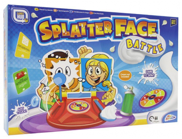 Groundlevel Splatter Face Challenge Game - Splatter Face Battle (608x608), Png Download