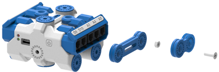 The Modules Have 2 Faces - Toy Vehicle (900x419), Png Download