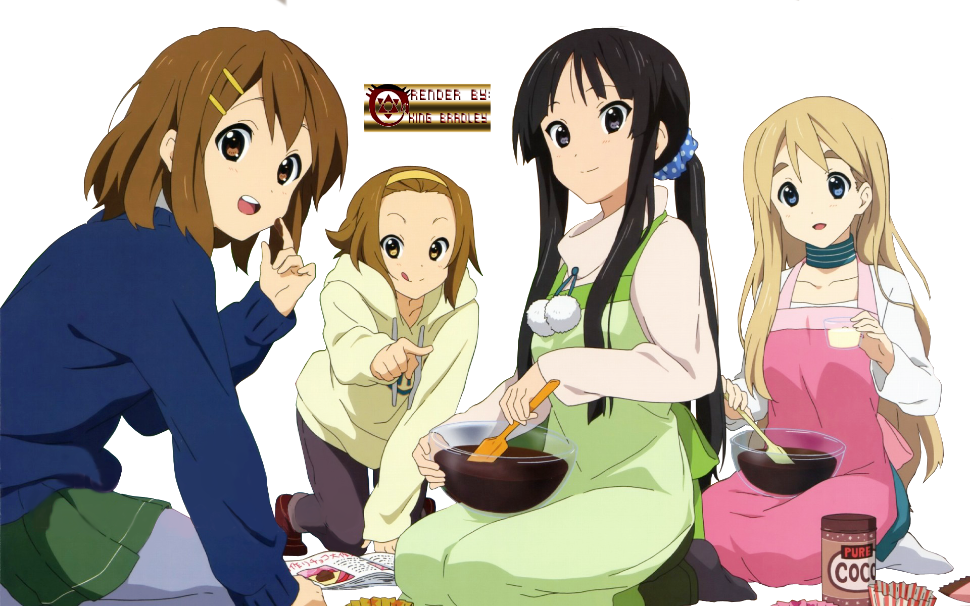 33 Images About ✰ K On ✿ On We Heart It - Kadowaki Miku (1920x1200), Png Download