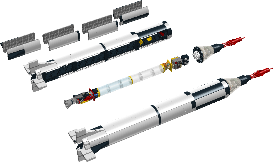 Space Rocket Mercury Redstone - Machine (1015x593), Png Download