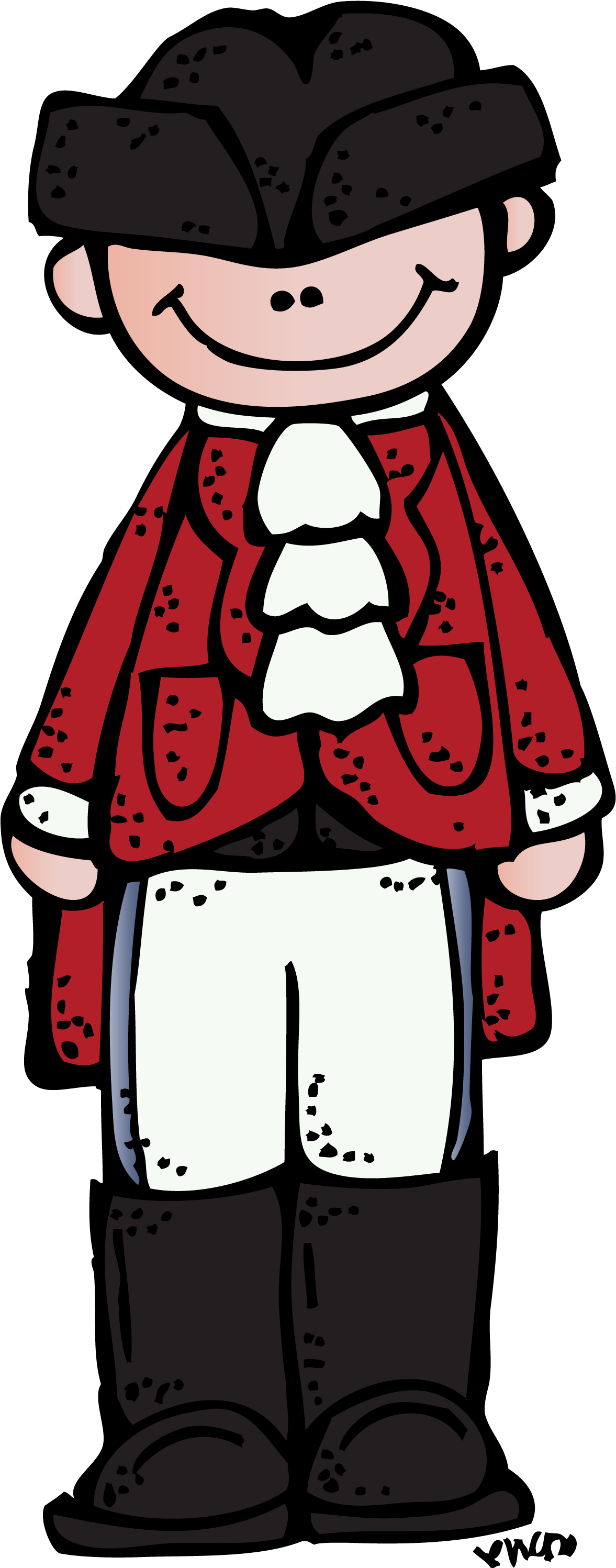 Batman Clipart Melonheadz - Red Coat Clipart (1199x3000), Png Download
