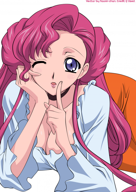 Cecile Croomy Is One Of The Lancelot's Developers And - Euphemia Li Britannia (567x800), Png Download