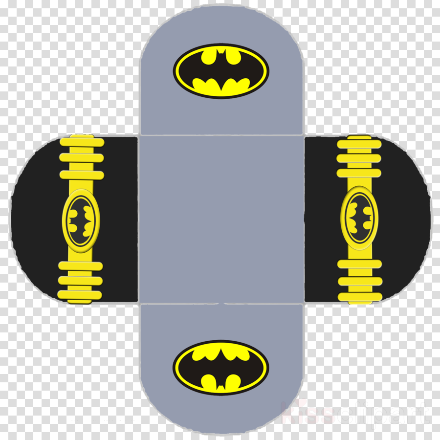 Forminha Batman Clipart Batman Catwoman Party - Black Circle (900x900), Png Download