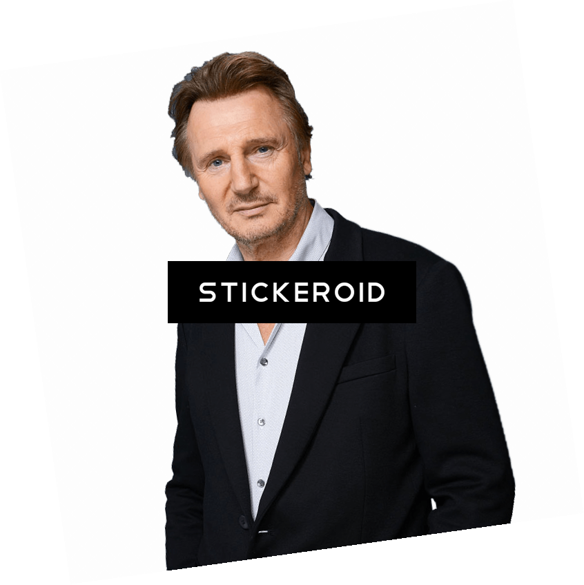 Liam Neeson Portrait - Tuxedo (846x847), Png Download