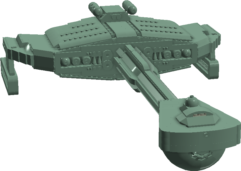 Klingon6 - Weapon (1366x606), Png Download