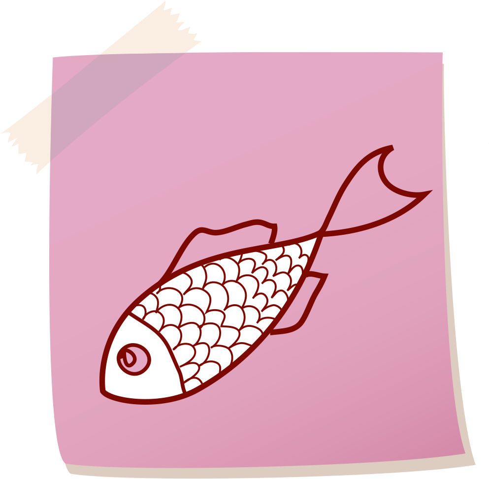 Food Icons Vector Png Fish Only - Fish (992x983), Png Download