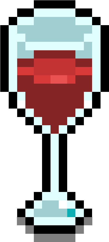 Red Wine - Undertale Napstablook Png (1000x1000), Png Download