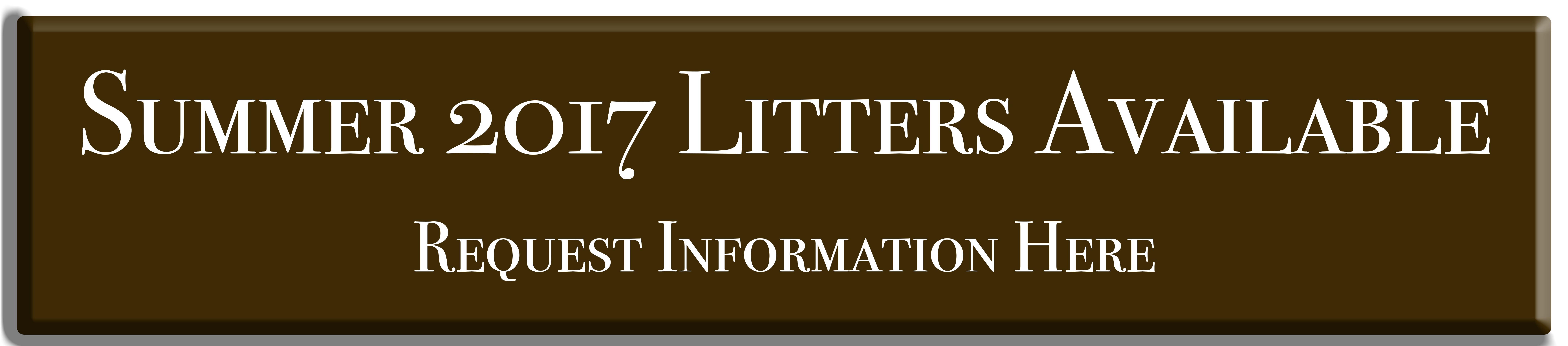 Summer 2017 Litters Request Info Button (8727x1920), Png Download