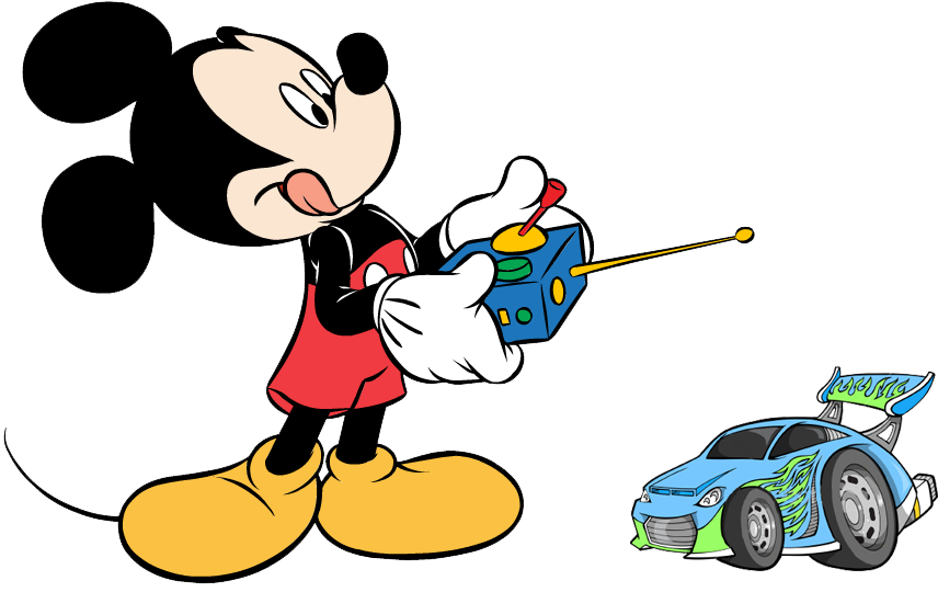 Mickey Mouse Clipart Clipart Royalty Free Download - Adesivo De Parede Mickey (864x546), Png Download