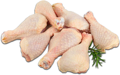 Chicken Drumsticks - Chicken As Food (500x319), Png Download
