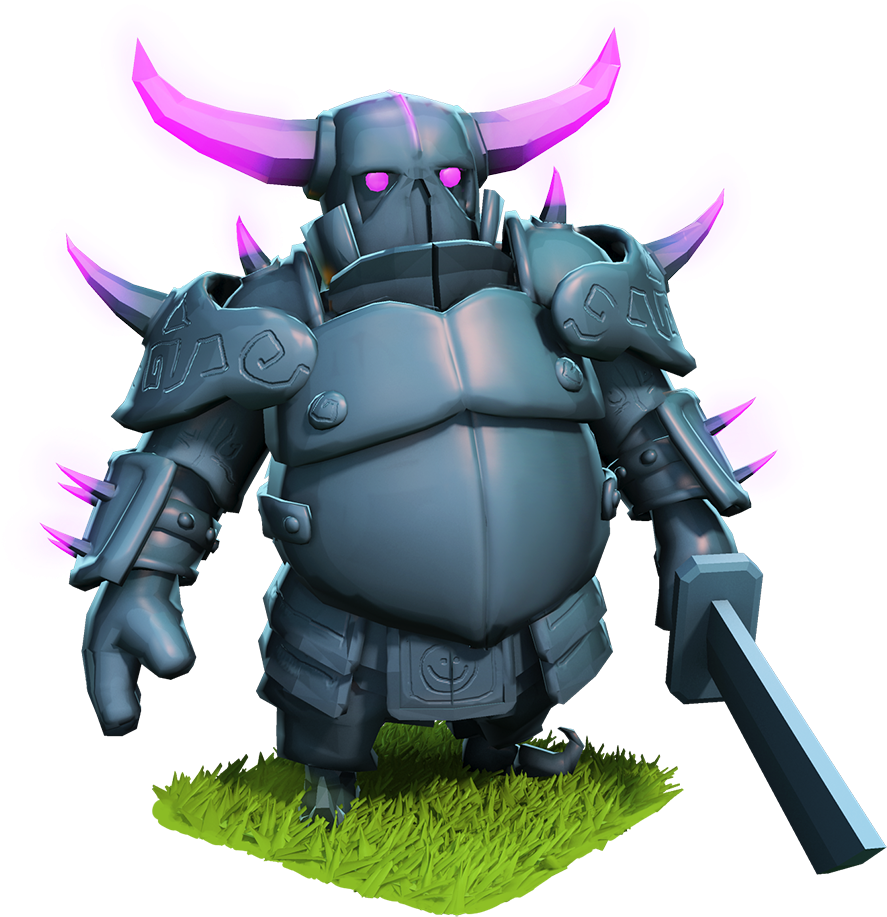 Barbarian King Clash Of Clans Png - Clash Of Clans Pekka (1000x1037), Png Download