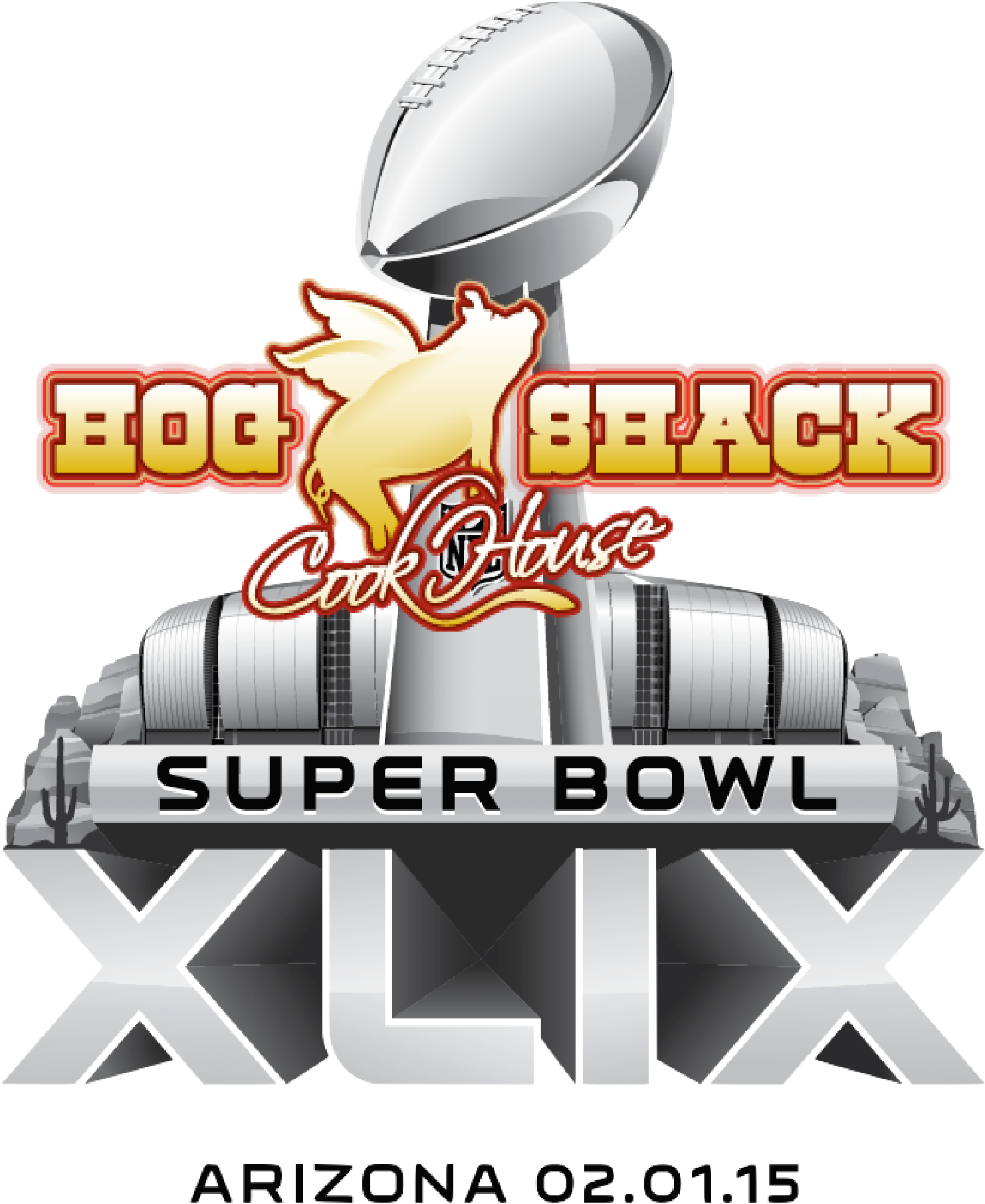 Superbowlxlixlogo - Super Bowl Xlix Logo (1683x1867), Png Download
