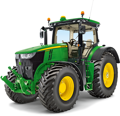 John Deere Simple - John Deere Serie 7 (642x462), Png Download