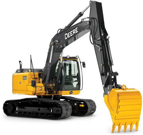 160g Lc Excavator - John Deere 160g Lc (642x462), Png Download
