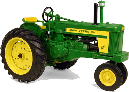 John Deere - John Deere Model Tractor (480x342), Png Download