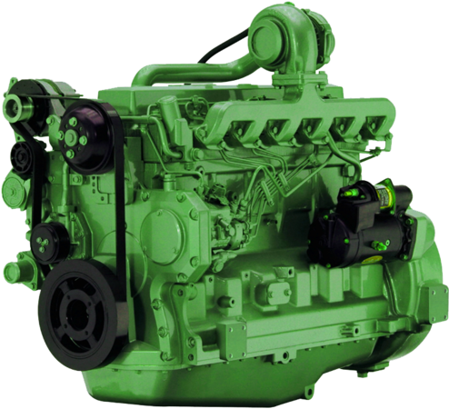 John Deere 6414 No Tier - John Deere 6068 (500x463), Png Download