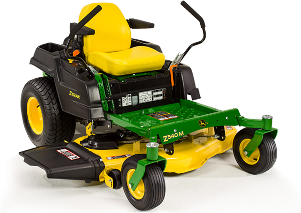 Image - John Deere Z535m Zero Turn Lawn Mower (642x462), Png Download