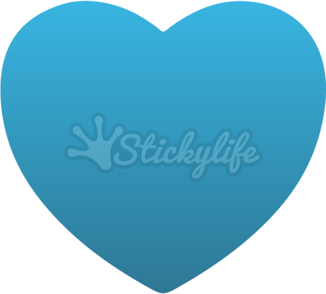 Heart Temporary Tattoo - Heart (940x587), Png Download