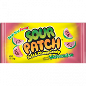 Sour Patch Kids Watermelon Flavor 2 Oz -sku - Sour Patch Kids (300x400), Png Download
