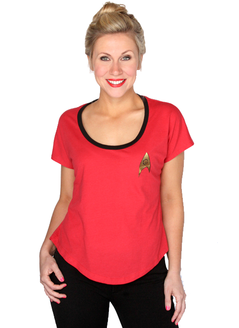 Turn This Star Trek Top Into A Costume Or Style It - Costume (600x670), Png Download
