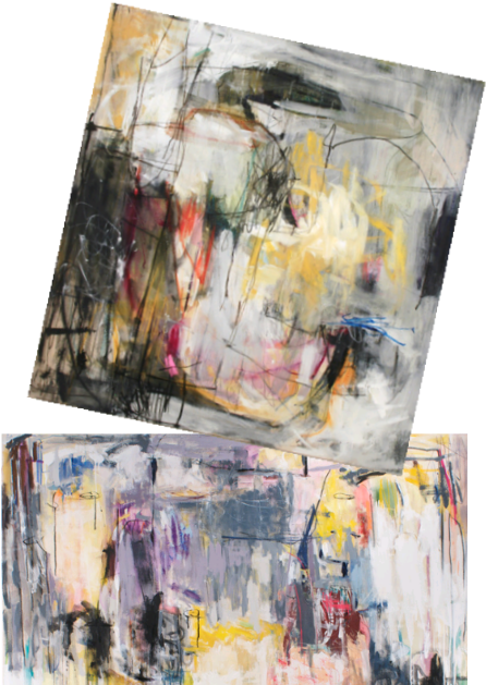 Texture Painting (550x630), Png Download