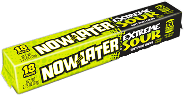Now & Later Extreme Sour - Now & Later Extreme Sour (800x800), Png Download