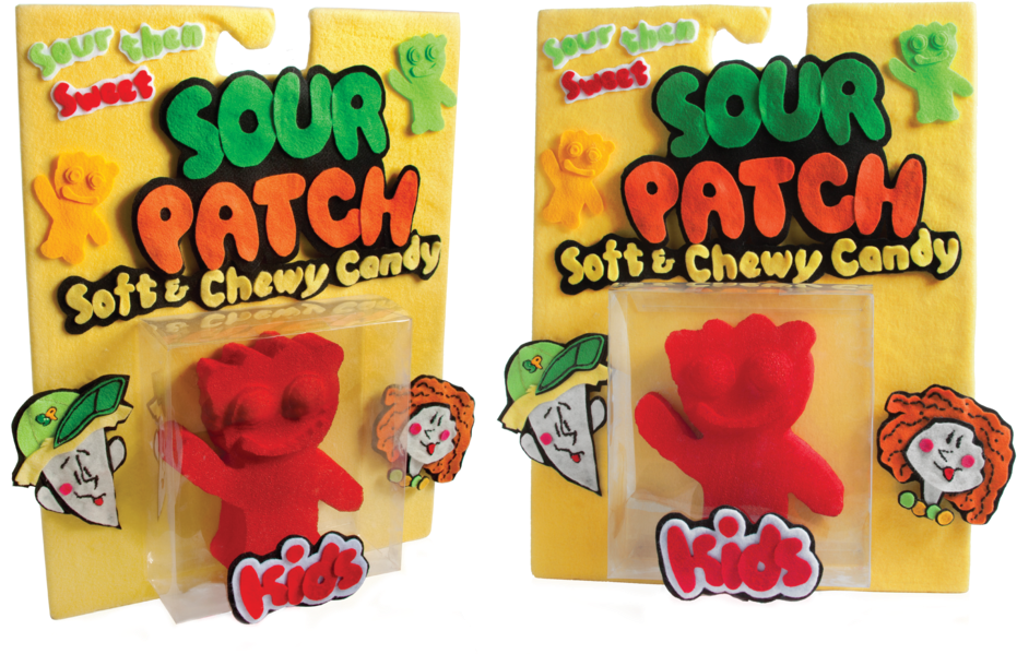 Sour Patch Kids Pop (1000x625), Png Download