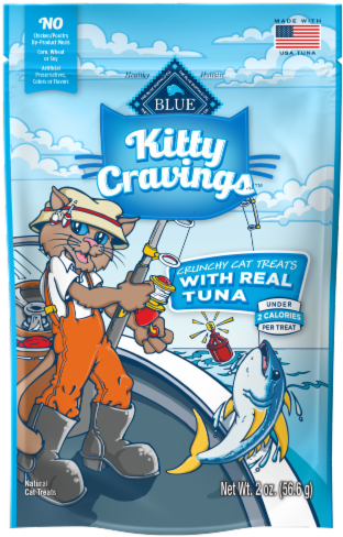 99 Blue Kitty Cravings Cat Treats And Great Deals On - Blue Kitty Cravings (328x500), Png Download