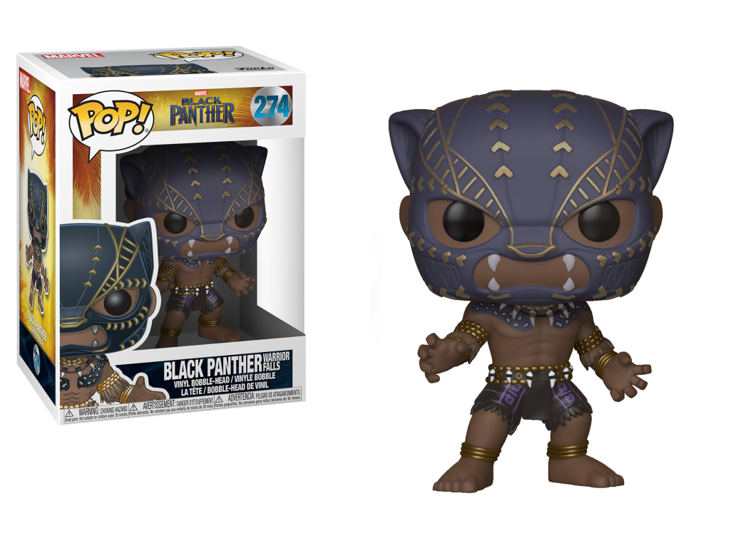 Description - Black Panther Pop Figures (1024x1269), Png Download